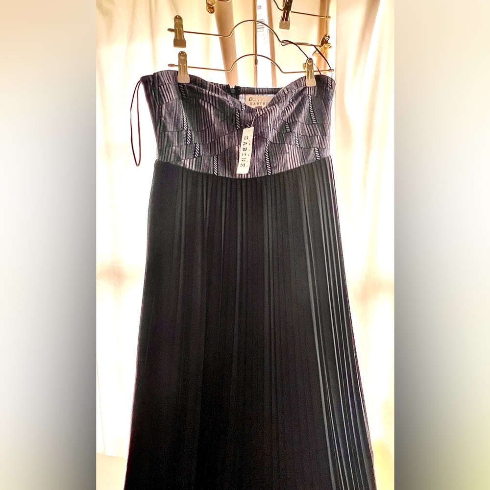 BNWT Bustier Pleated Dress